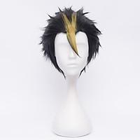 cosplay wigs haikyuu nishinoya yuu black short anime cosplay wigs 30 c ...