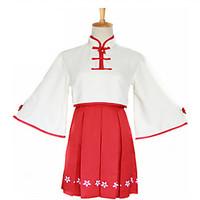 Cosplay Suits Cosplay Tops/Bottoms Headpiece Inspired by Vocaloid Cosplay Anime Cosplay Accessories Top Skirt HeadpiecesPolyester