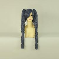 Cosplay Wigs Black Butler Ciel Phantomhive Gray Medium Anime Cosplay Wigs 50 CM Heat Resistant Fiber Female