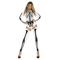 Costumes Skeleton Costume / Zombie / Vampires Halloween / Christmas / Carnival Red / Black Leotard/Onesie / Socks /