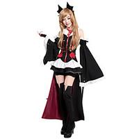 Costumes / Zombie / Vampires Halloween / Christmas / Carnival Black Uniform Cloth Dress / Socks / Headwear