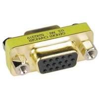 Compact Gold Gender Changer Hd15f/f