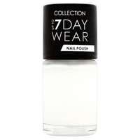 Collection Up To 7 Day Wear Nail Polish Sh 1 White Out, White