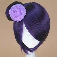 cosplay wigs naruto konan purple short anime cosplay wigs 32 cm heat r ...