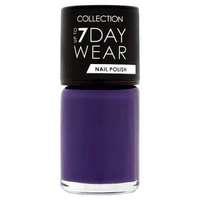 Collection Up To 7 Day Wear Nail Polish Sh 15 Purple Storm, Purple