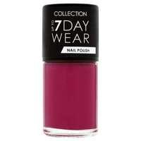 Collection Up To 7 Day Wear Nail Polish Sh 6 Cerise, Red