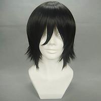 Cosplay Wigs Cosplay Lelouch Lamperouge Black Short Anime Cosplay Wigs 32 CM Heat Resistant Fiber Male