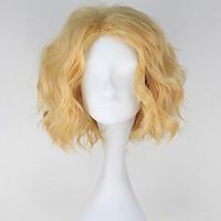 cosplay wigs one piece cosplay golden short anime cosplay wigs 30 cm h ...