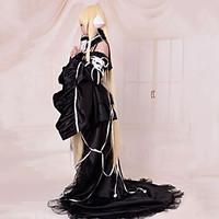 Cosplay Costume Inspired by Chobits Chii Deluxe Black Dress