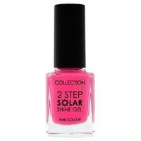 collection solar shine gel nail top coat sunset pink pink