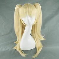 Cosplay Wigs Cosplay Cosplay Golden Long Anime Cosplay Wigs 80 CM Heat Resistant Fiber Female