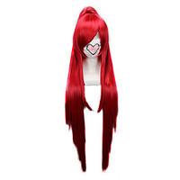 cosplay wigs puella magi madoka magica kyok sakura red long anime cosp ...