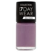 collection up to 7 day wear nail polish sh 12 heather mist purple