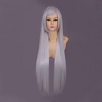 Cosplay Wigs Cosplay Jiang Lihua White Long Anime Cosplay Wigs 80 CM Heat Resistant Fiber Female