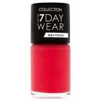 Collection Up To 7 Day Wear Nail Polish Sh 9 Lady in Red, Red