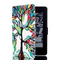 colorful tree pattern leather full body case with stand and card slot  ...