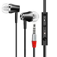 Cost-effective In-ear Earphone with Microphone HD Sound Quality Wired Earbuds 3.5mm Audio Music Headset Voice Control