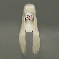 Cosplay Wigs Chobits Chii Golden Long Anime Cosplay Wigs 80 CM Heat Resistant Fiber Female