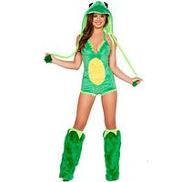 Cosplay Costumes Animal Festival/Holiday Halloween Costumes Frog Leotard/Onesie Leg Warmers Hat Halloween Female Spandex Terylene
