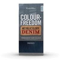 Colour Freedom Metallic Glory Denim Indigo, Vibrant