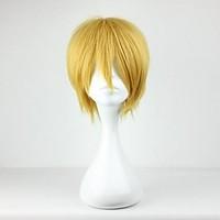 Cosplay Wigs Cosplay Kise Ryota Yellow Short Anime Cosplay Wigs 30 CM Heat Resistant Fiber Male