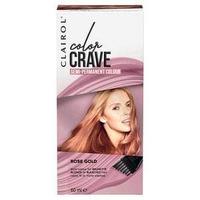 Color Crave Semi Permanent Hair Colour 60ml Rose Gold, Pink