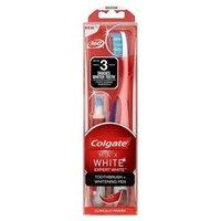 colgate max white expert toothbrush and pen