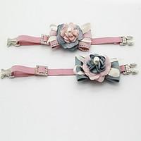 Collar Foldable Adjustable Flower/Floral Lace Fabric