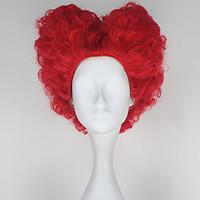 cosplay wigs fairytale movie cosplay red solid wig halloween christmas ...