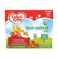 Cow & Gate 4-6months 100% Fruit Fruit Cocktail Fruit Pots