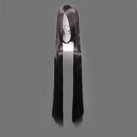 Cosplay Wigs One Piece Boa Hancock Black Extra Long Anime Cosplay Wigs 120 CM Heat Resistant Fiber Female