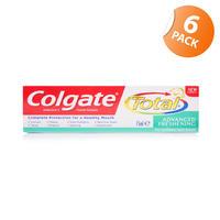 Colgate Total Advanced Freshening Toothpaste - 6 Pack