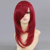 Cosplay Wigs Cosplay Esther Blanchett Red Medium Anime Cosplay Wigs 50 CM Heat Resistant Fiber Female