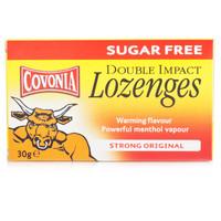 Covonia Sugar Free Double Impact Lozenges Original