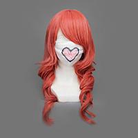 Cosplay Wigs Final Fantasy Lightning Red Medium Anime/ Video Games Cosplay Wigs 65 CM Heat Resistant Fiber Female