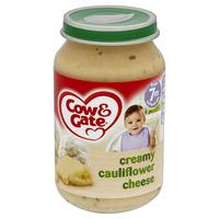 cow gate creamy cauliflower cheese 200g