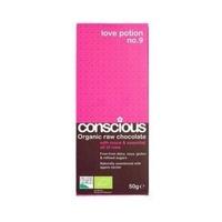 conscious chocolate love potion no 9 50g 1 x 50g