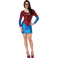 Cosplay Costumes Cloak Super Heroes Festival/Holiday Halloween Costumes Others Dress Eye Mask Halloween Female Spandex Terylene