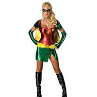 Cosplay Costumes Cloak Super Heroes Festival/Holiday Halloween Costumes Others Dress Gloves Cloak Halloween Female Spandex Terylene