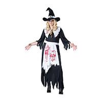 Cosplay Costumes Wizard/Witch Festival/Holiday Halloween Costumes Others Aprons Dress Hats Halloween Female Spandex Terylene