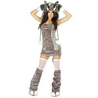 Cosplay Costumes Animal Festival/Holiday Halloween Costumes Dress Gloves Leg Warmers Hats Halloween Female Spandex Terylene