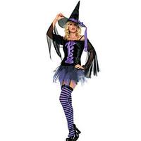 Cosplay Costumes Wizard/Witch Festival/Holiday Halloween Costumes Others Dress Hats Halloween Female Spandex Terylene
