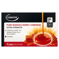 Comvita Pure Manuka Honey Lozenges Extra Strength 16 x 2.6g