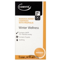 Comvita - Manuka Honey Lozenges with Propolis Aniseed 12 x 4.5g