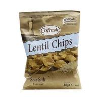 Cofresh Eat Real Lentil Chips Sea Salt 40g (1 x 40g)