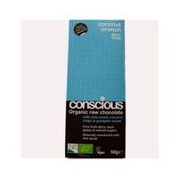 Conscious Chocolate Coconut Crunch 50g (1 x 50g)