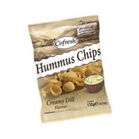 Cofresh Eat Real Humus Chip Cream Dill 135g (1 x 135g)