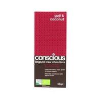 Conscious Chocolate Goji and Coconut 50g (1 x 50g)