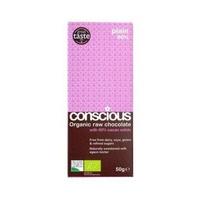 conscious chocolate plain jane 50g 1 x 50g