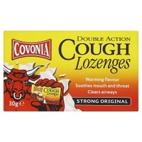 Covonia Double Action Cough Lozenges Strong Original 30g